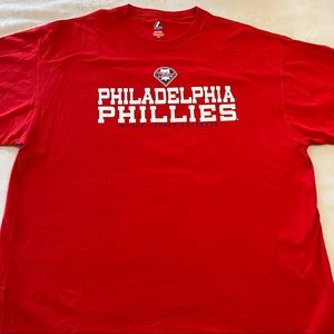 Majestic Philadelphia Phillies Red TShirt 2XL